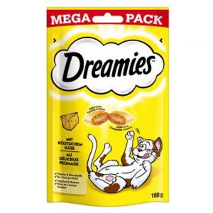 Dreamies pochúťka so syrom 180 g (POŠKODENÝ OBAL)