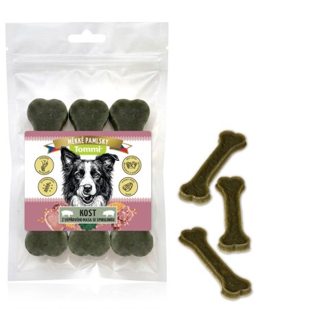 Tommi Kost z vepřového masa se spirulinou, 15 cm