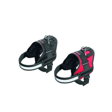 Postroj XTREME HARNESS teflón červený, 80-100cm
