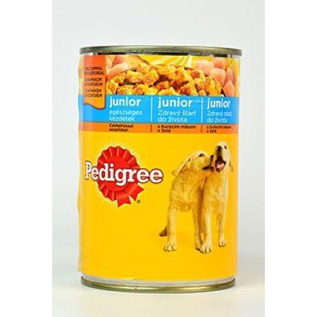 Pedigree konzerva Junior kuracie 400g