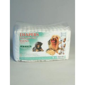 Plienky pre psov veľ. 4A 9-14 kg 15ks