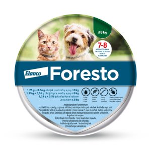 Foresto obojok pre malé psy do 8kg 38cm