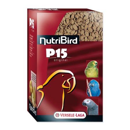 Krmivo NutriBird P15 Original pre veľké papagáje 1kg