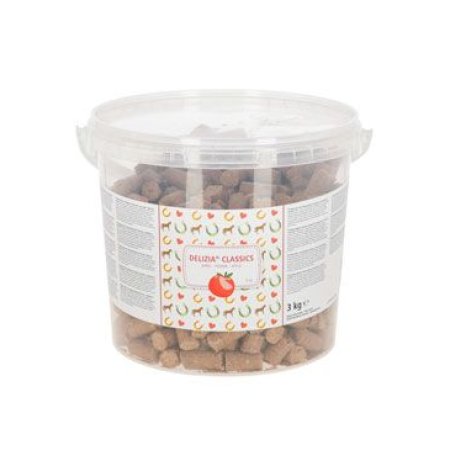 Pochúťka pre kone DELIZIA jablko 3kg vedierko