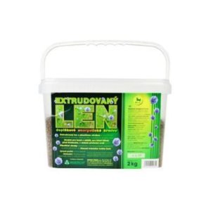 Mikrop Extrudovaný ľan pre kone kýblik 2kg