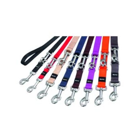 Vodítko nylonové trénikové červené 200cm25mm veľ. L/XL