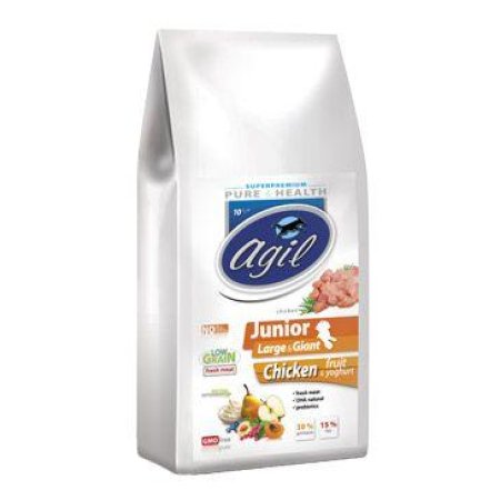 Agil Junior Large&Giant Low Grain Chicken Lamb 10kg