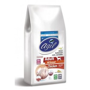 Agil Adult All Breed Pure & Health Low Grain 10kg
