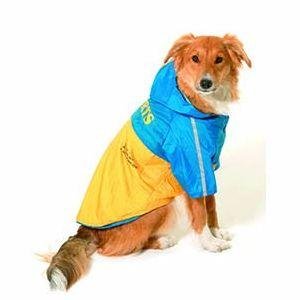 Pláštenka pre psov 2v1 s odnímateľnou kapucňou 36cm