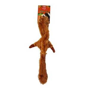 Skinneeez Hračka pes Veverička pískacia 61cm