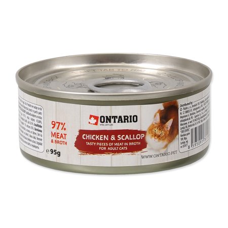 ONTARIO Chicken Pieces + Scallop 95g