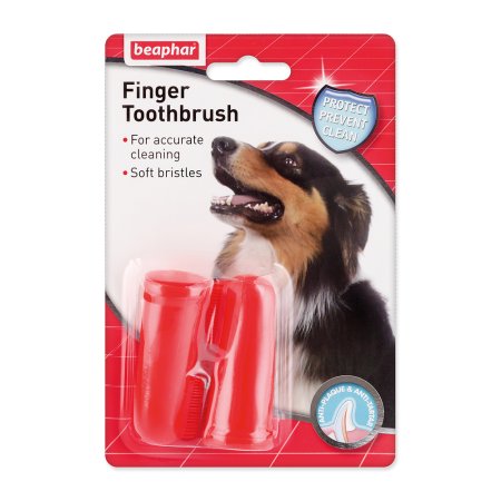 Dog-A-Dent kefka zubná na prst