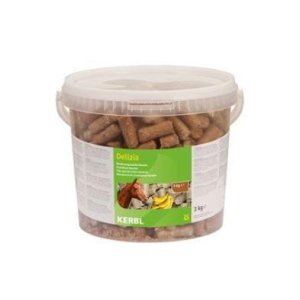 Pochúťka pre kone DELIZIA banán 3kg vedierko