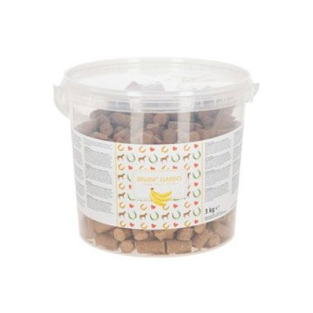 Pochúťka pre kone DELIZIA banán 3kg vedierko