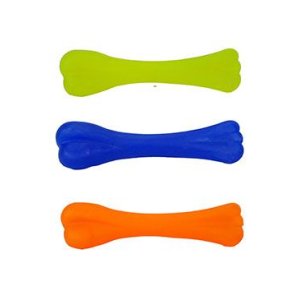 Hračka pes Kosť Vanilková plávacia veľká 17cm SP