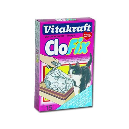 Náhradné vrecká do Wc pre mačky CloFix 15ks