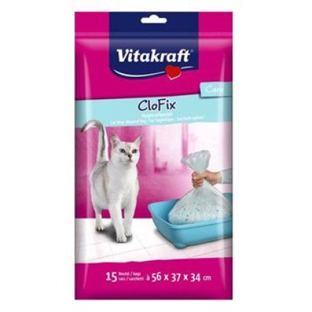 Náhradné vrecká do Wc pre mačky CloFix 15ks