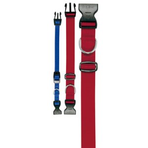 Obojok nylon CLUB C 44cmx15mm červený FP 1ks