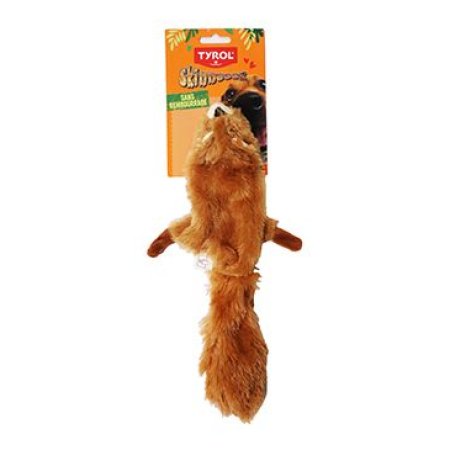 Skinneeez Hračka pes Veverička pískacia 38cm