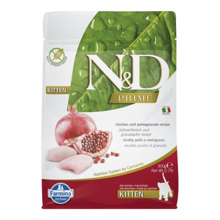 N&D PRIME CAT KITTEN Chicken & Pomegranate 300g