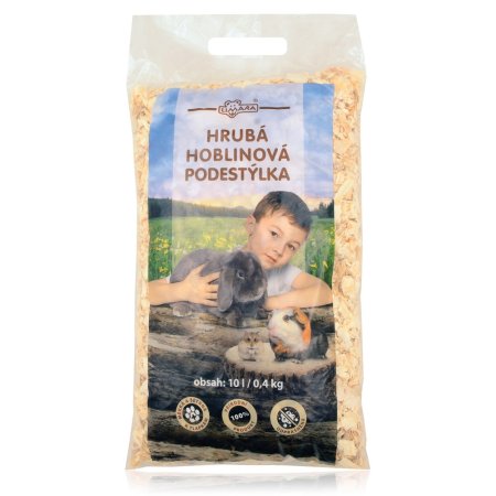 LIMARA Hrubá hoblinová podstielka 10 l / 0,4 kg