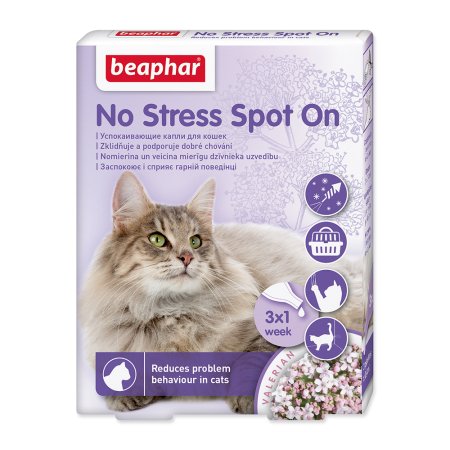 Spot On BEAPHAR No Stress pre mačky 1,2ml