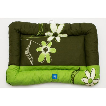 PROFIZOO Vankúš 4R č.2 60cm zelený kvietok (bav)