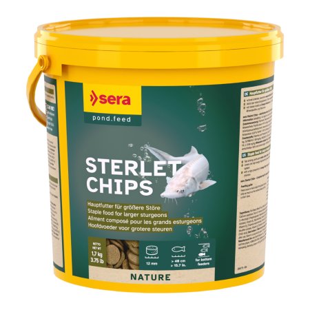 Sera Sterlet Chips 3,8 l / 1,7 kg