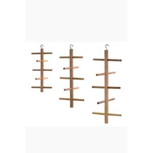 Preliezačka drevená závesná-vtáky, m.hlod. 25cm KAR 1ks