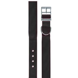 Obojok nylon DAYTONA C 63cmx40mm čierny FP 1ks
