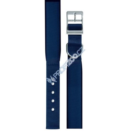 Obojok nylon DAYTONA C 63cmx40mm modrý FP 1ks