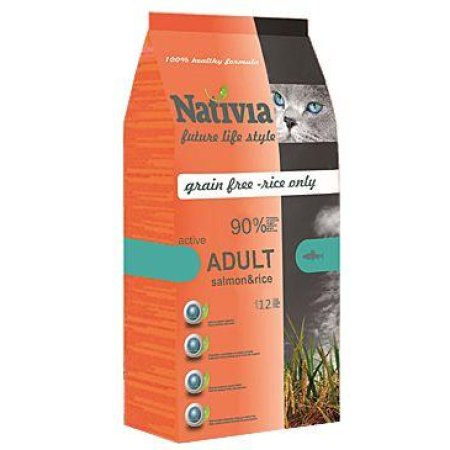 Nativia Adult Salmon & Rice Active 10 kg