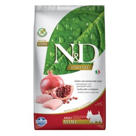 N&D Grain Free DOG Adult Mini Chicken&Pomegranat 2,5kg