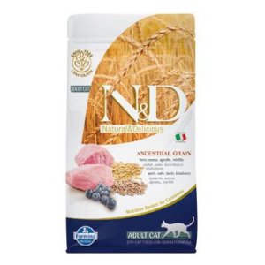 N&D Low Grain CAT Adult Lamb & Blueberry 1,5kg
