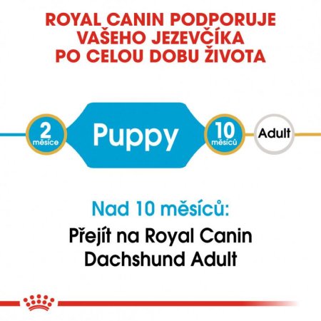 Royal Canin Jazvečík Puppy 1,5 kg
