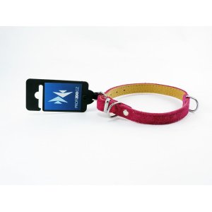 PROFIZOO Obojok SUNNY, podšitý (14mm x 35cm) fuchsie