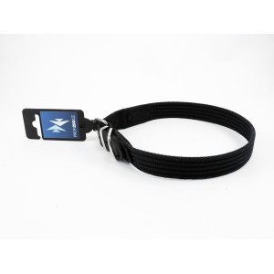 PROFIZOO Obojok bavlna (25mm x 55cm) čierna