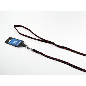 PROFIZOO Vodítko NYLON (10mm x 130cm) čierno-červená