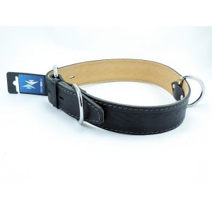 PROFIZOO Obojok HERRY zdobený vlisom (45mm x 75cm) čierna