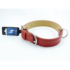 PROFIZOO Obojok HERRY obšitý (40mm x 65cm) červená