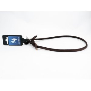 PROFIZOO Obojok sťahovací - guľatá koža (8mm x 60cm) hnedá