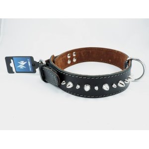 PROFIZOO Obojok MOLOSS, ostne 1r. (40mm x 60cm) čierna