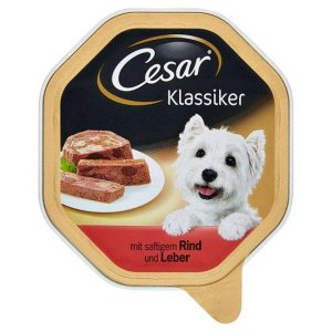 CESAR vanička s hovädzím a pečeňou 150 g