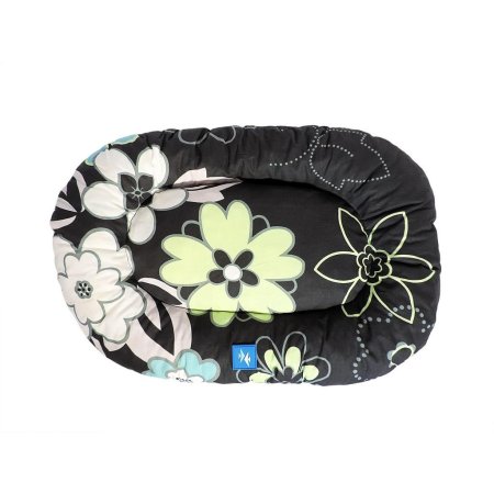 PROFIZOO Vankúš štandard č.13 130cm čierna kvietok (bav)