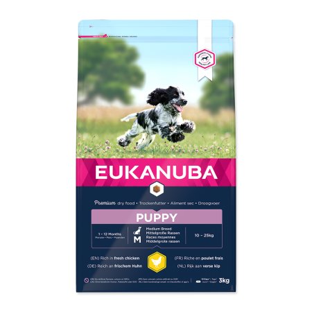 Eukanuba Puppy & Junior Medium 3 kg