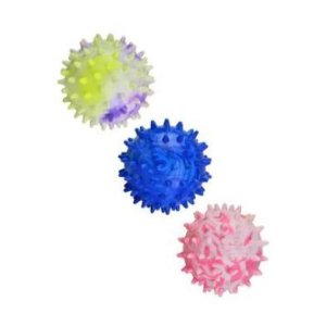 Hračka pes Lopta s bodlinami plávacie Vanil. 6,5cm SP 1ks