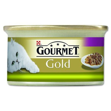 Gourmet Gold s králikom a pečeňou 85 g