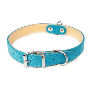PROFIZOO Obojok SUNNY, podšitý (16mm x 40cm) sv.modrá