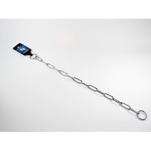 PROFIZOO Obojok sťahovací, oválne oká (3,8mm x 75cm) retiazka