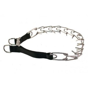 PROFIZOO Obojok OSTNÁČ, kovová pracka (2,3/53cm) CHROM